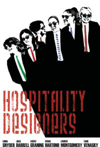 2013 | LSA tribute to the art of the theatrical poster, with reference to Resevoir Dogs
