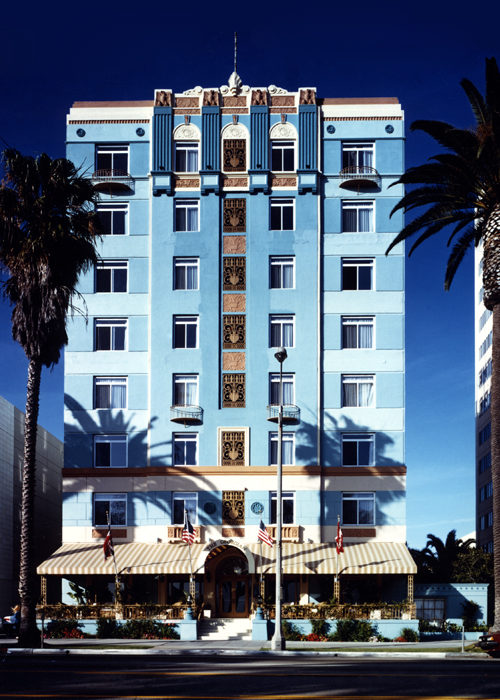 the georgian hotel, santa monica, california