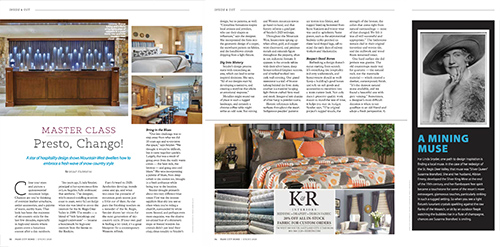 St. Regis Deer Valley 2020 Remodel - Home Magazine | Spring 2020